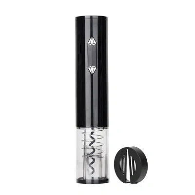 Brentwood Portable Wine Bottle Opener With Foil Cutter In Black