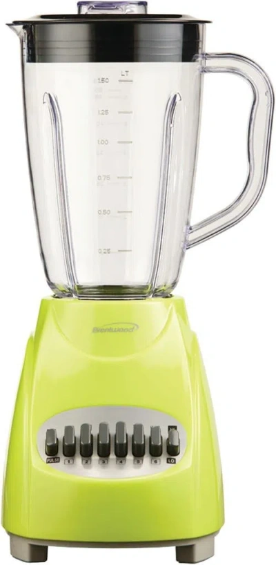 Brentwood 12-speed Blender In Green