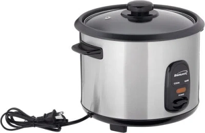 Brentwood Rice Cooker In Silver