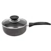 Brentwood Saucepan Aluminum Non-stick 1.5 Qt-gray In Black