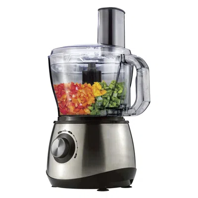 Brentwood Select 8-cup Food Processor Select 8-cup Food Processor, Stainless Steel In Multi