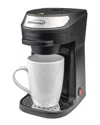 Brentwood Single Cup Coffee Maker In Black