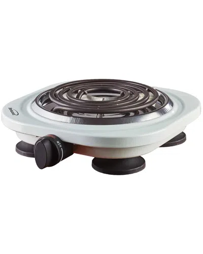 Brentwood Single Electric Burner 1000-watt In White