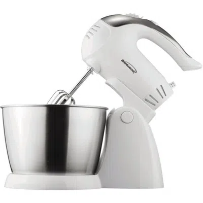 Brentwood Sm-1152 5-speed Stand Mixer With Bowl In White