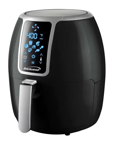 Brentwood 4qt Large Electric Digital Air Fryer In Black