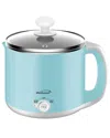 Brentwood Standard Electric Hot Pot In Blue