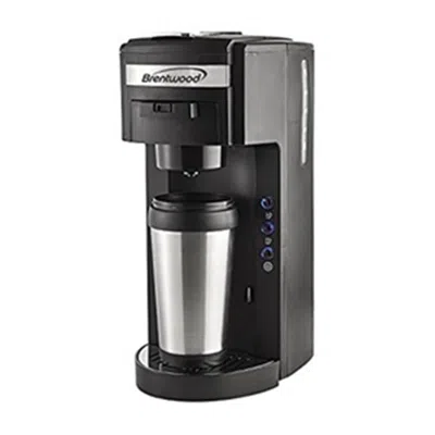 Brentwood Ts-114 Single-serve Coffee Maker, Black