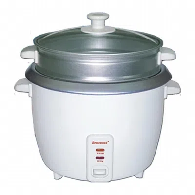 Brentwood Ts-480s 15 Cup - 2.5 Liter - Rice Cooker With Steamer - White Body