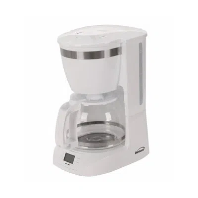 Brentwood White 10-cup Coffee Maker