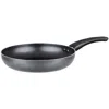 Brentwood Wok Aluminum Non-stick 10" Gray In Silver