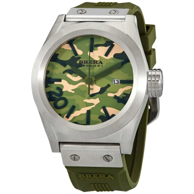 Brera Orologi Eterno Solotempo Quartz Green Dial Men's Watch Brets4581