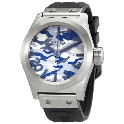 Brera Orologi Eterno Solotempo Quartz Men's Watch Brets4580 In Black / Blue