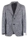 Brera Speckled Blazer In Gray