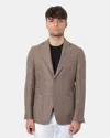 Breras Milano Blazer Monopetto  - 2 Bit In Brown