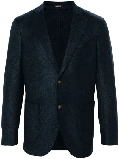 BRERAS MILANO BROOCH-DETAIL BLAZER