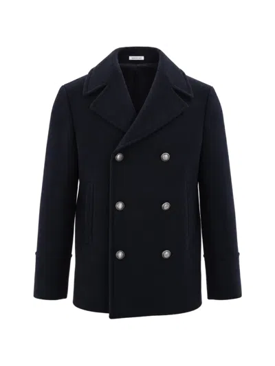 Breras Milano Double-breasted Coat In Multi
