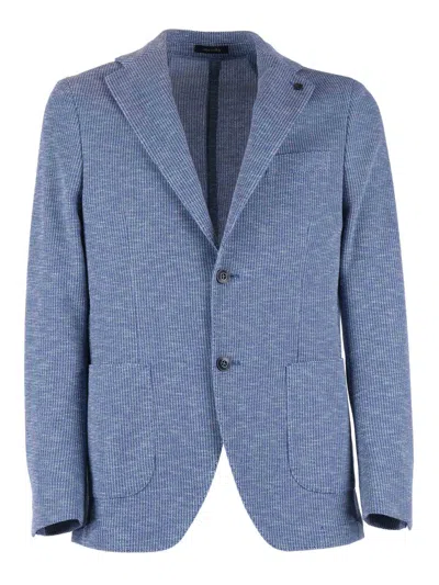 Breras Milano Giacca Uomo In Blue