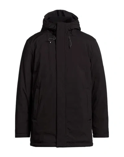 Breras Milano Man Coat Black Size Xxl Polyester