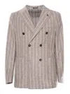 Breras Milano Man Jacket In Beige