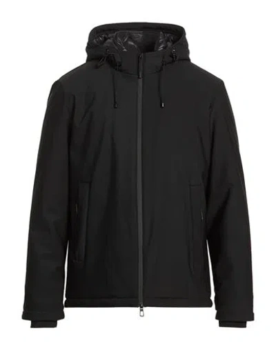 Breras Milano Man Jacket Black Size Xxl Polyamide, Elastane