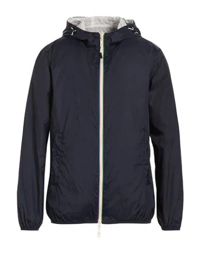 Breras Milano Man Jacket Navy Size S Polyamide In Blue