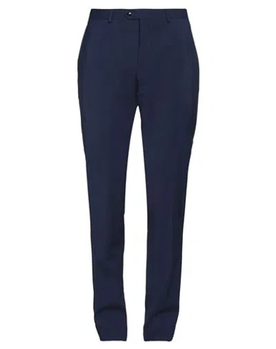 Breras Milano Man Pants Midnight Blue Size 34 Virgin Wool