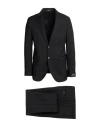 Breras Milano Man Suit Black Size 44 Virgin Wool In Black