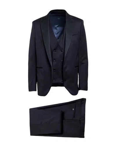 Breras Milano Man Suit Midnight Blue Size 36 Virgin Wool, Polyamide, Elastane