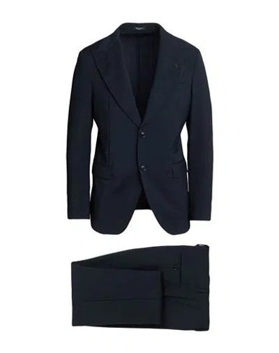 Breras Milano Man Suit Midnight Blue Size 40 Virgin Wool