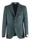 Breras Milano Single-breasted Jacket In Green