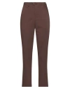 Breras Milano Woman Pants Brown Size 4 Cotton, Elastane
