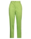 Breras Milano Woman Pants Light Green Size 6 Cotton, Elastane In Green