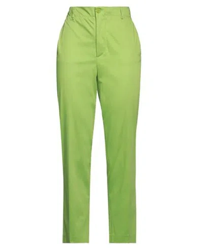 Breras Milano Woman Pants Light Green Size 6 Cotton, Elastane
