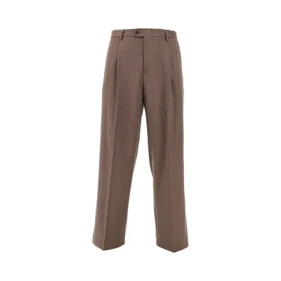 Breras 'orazio' Pants With Dart In Brown