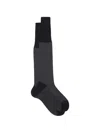 Bresciani Houndstooth Socks In Gray