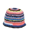 Bret Woman Hat Pink Size Onesize Merino Wool, Mohair Wool In Pink