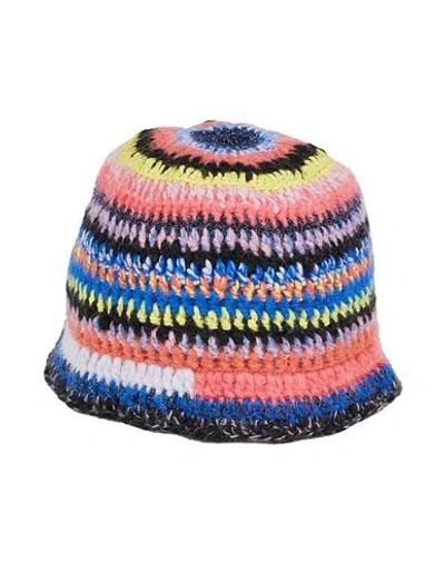 Bret Woman Hat Pink Size Onesize Merino Wool, Mohair Wool