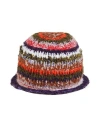 Bret Woman Hat Purple Size Onesize Merino Wool, Mohair Wool