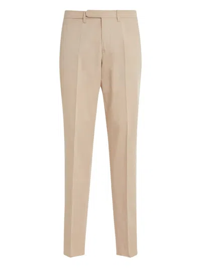 Brett Johnson Belt-loops Trousers In Neutral