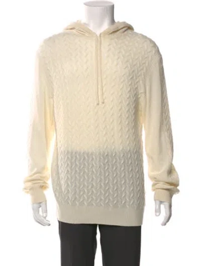 Pre-owned Brett Johnson Cashmere Crew Neck Pullover In Neutral