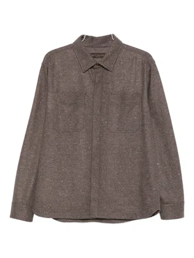 BRETT JOHNSON CASHMERE SHIRT JACKET
