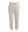 Brett Johnson Linen-virgin Wool Sweatpants In Grey