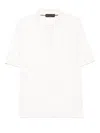 Brett Johnson Short-sleeved Polo Shirt In White