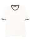 Brett Johnson Short-sleeved T-shirt In White