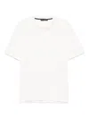 Brett Johnson Short-sleeved Polo Shirt In White
