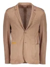 Brett Johnson Single-breasted Blazer In Brown