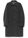 Brett Johnson Single-breasted Coat In Grey
