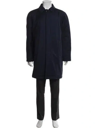 Pre-owned Brett Johnson Wool Jacket In Blue