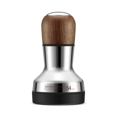 Breville 54mm 2 In 1 Wood Espresso Tamper Distribution Tool In Multi