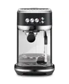 Breville Bambino Plus Thermojet Espresso Maker With Steam In Black Truffle